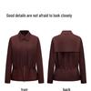 BOSIDENG Women's Short Textured Breathable Jacket
