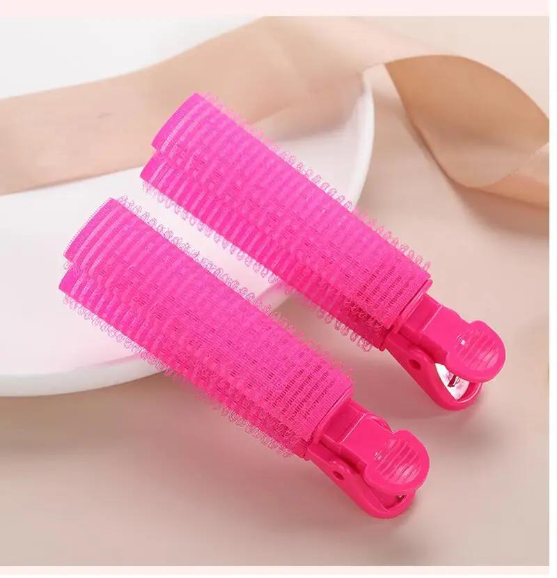 Natural Fluffy Hair Clips for Girl Hair Rollers Curlers Sleeping Overnight Reusable Hair Root Fluffy Clip Styling Accessries New
