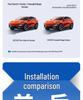 Deep Blue S07/S7 Center Console Silicone Cup Mat & Interior Storage Box Decor