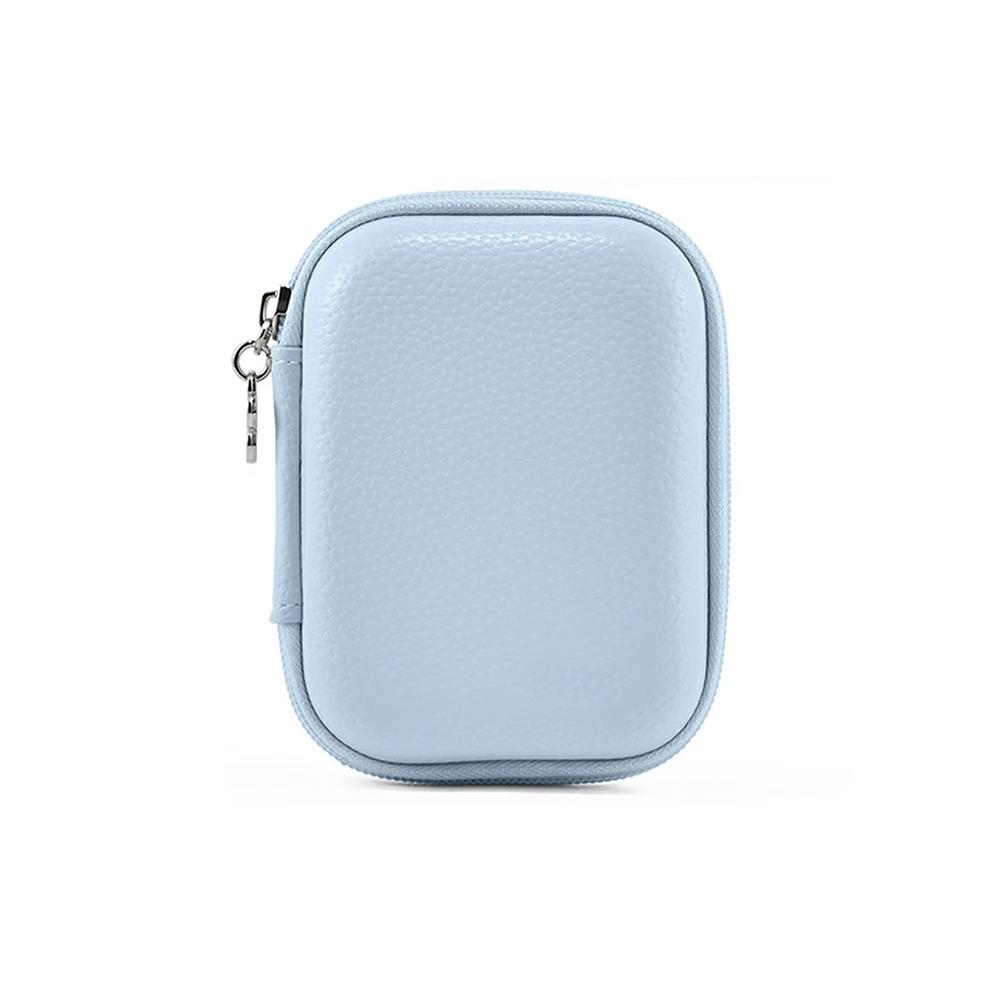 PU Leather Portable Camera Pouch Hard Shell Camera Protective Cover  Accessories Storage