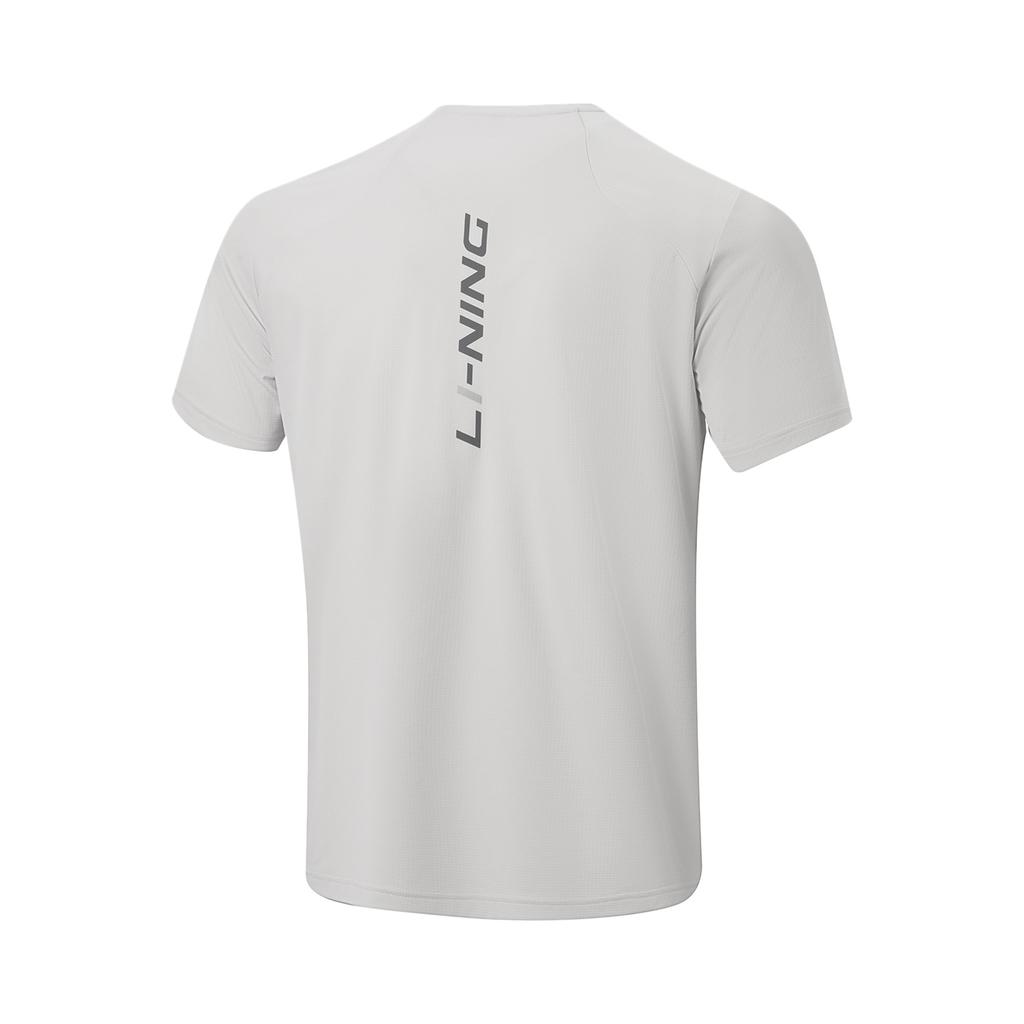 Li-Ning Soft And Versatile Simple Letter Print Short Sleeve T-Shirt Men tops ATSW321-2
