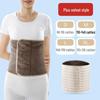 Unisex Pure Cotton Waist Support Belt for Warmth and Cold Protection in Autumn and Winter, Ideal for Sleeping and Abdomen Comfort.
