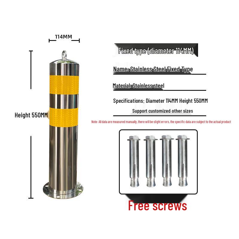 Ledewei Stainless Steel Traffic & Parking Bollard