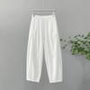 Women S High Waist Loose Fit Cropped Banana Pants