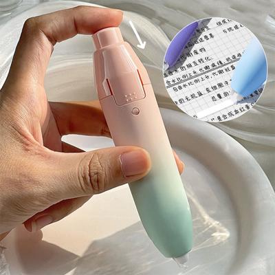 Yousheng Correctie Tape Compact Push-Type Correctie Tool Gradiënt Kleur Kantoorartikelen Correctie Pen voor Thuis School