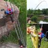 Casting Fishing Rod and Reel Combos 2.1M  Rod with 13+1BB Reel Outdoor Sports Travel Fishing Set
