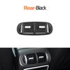 Car Front Rear Air Conditioning Left Right AC Vent Grille Outlet Panel Trim For Porsche Cayenne 955 9PA 2003-2009 9555522630