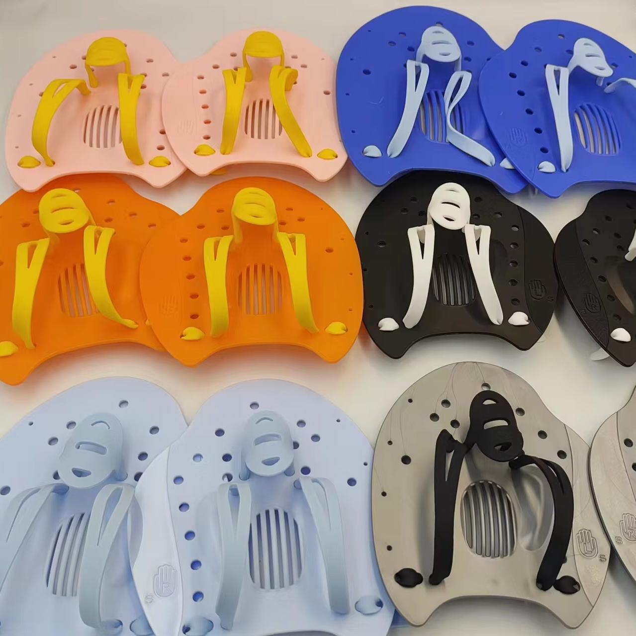 High Quality Professional Adult Silicone Diving Flippers Training Swimming Free Diving Flippers Adjustable Flipper Paddles S