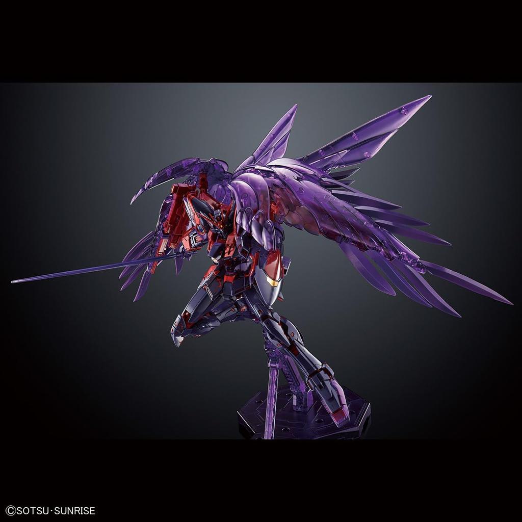 BANDAI SPRITS MG Wing Gundam Zero EW CONTRAST WING GUNDAM ZERO EW CONTRAST 1/100 XXXG-00W0 [CROSS COLORS/CLEAR FIALOVÁ] [CROSS COLORS/CLEAR FIALOVÁ]