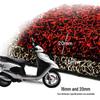 Silk Ring Non-Slip Waterproof Foot Pad for Qianjiang Baoyue QJ110T-8 Motorcycle