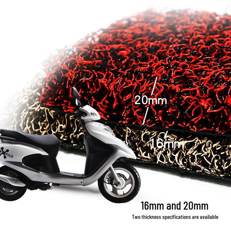 Silk Ring Non-Slip Waterproof Foot Pad for Qianjiang Baoyue QJ110T-8 Motorcycle