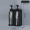 Wall - Mounted Shampoo & Body Gel Dispenser Set Shampoo Conditioner Soap Dispenser for Bathroom & Hotel,ABS Bathroom Accessories