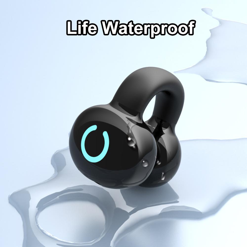 Bluetooth 5.3 Наушники-клипсы для ушей Беспроводная гарнитура TWS Hi-Fi Стерео Шумоподавление Наушник для Xiaomi iPhone Samsung