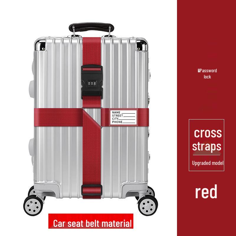 Cross Strap Suitcase Stabilizer: Secure Adjustable Travel Luggage Reinforcement