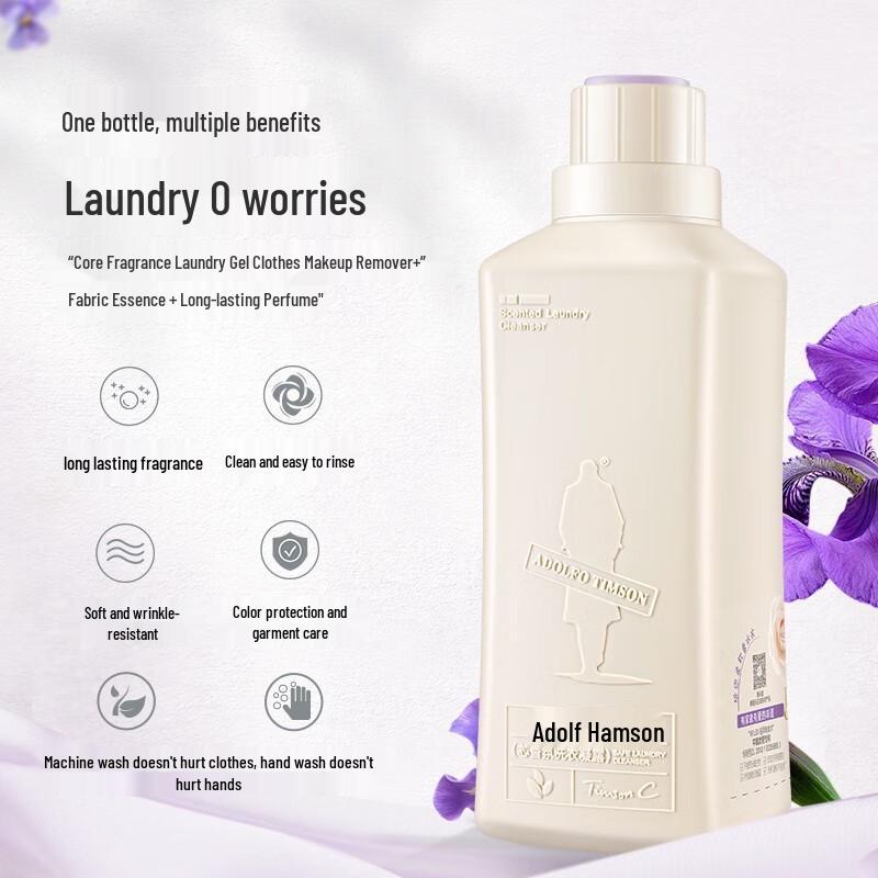 Adolph Ginseng Shampoo Set & Iris Laundry Detergent Bundle