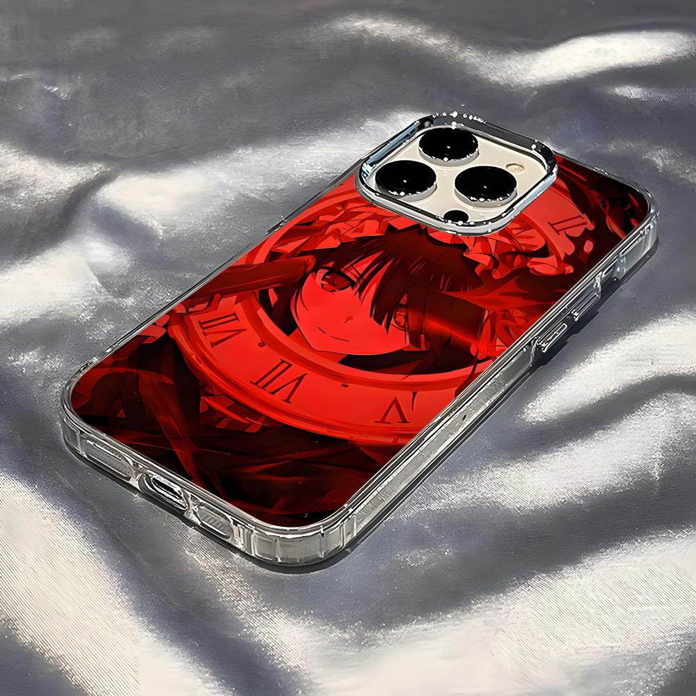 Anime Date A Live Tokisaki Kurumi Cute Phone Case For IPhone 17 Pro Max 16 15 14 Pro Max IPhone 13 Pro Max 11 Plus Transparent C
