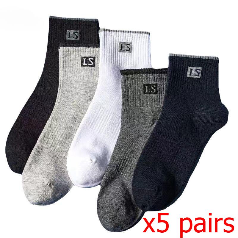 

Мужские носки Весна и осень Носки впитывающие пот дышащие Мужские носки до середины икры Повседневные спортивные носки средней длины