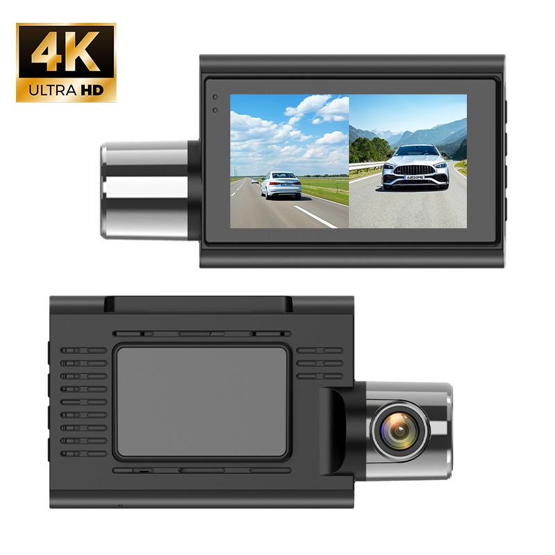 4K Dual Dash Cam with Mobile Phone Link & Parking Monitor