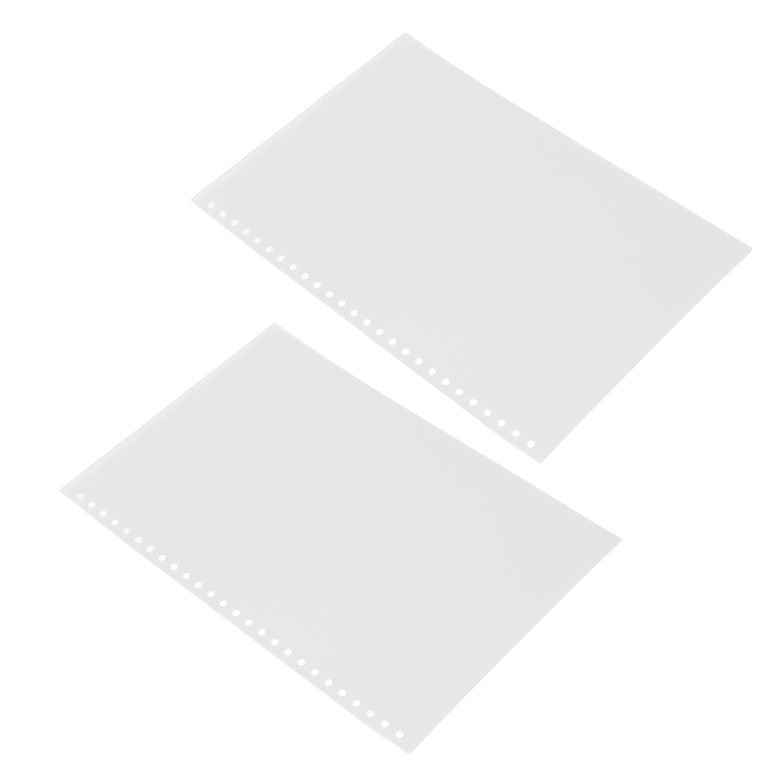 

B5 26 Бумажная обложка Матовая полупрозрачная Водонепроницаемая Сворачиваемая ПП обложка для переплета страниц для отчетов презентаций 50 шт. Белый