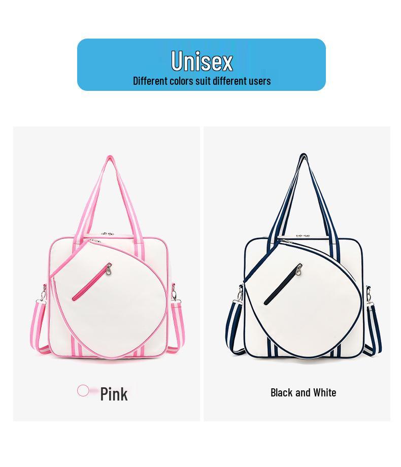 Korean Style Multifunctional Tennis & Badminton Racket Bag for Men and Women - Handheld, Shoulder, and Crossbody Options