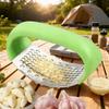 Stainless Steel Garlic Press Crusher Manual Garlic Chopper Garlic Chopping Tools Fruits Vegetables Home Kitchen Gadget