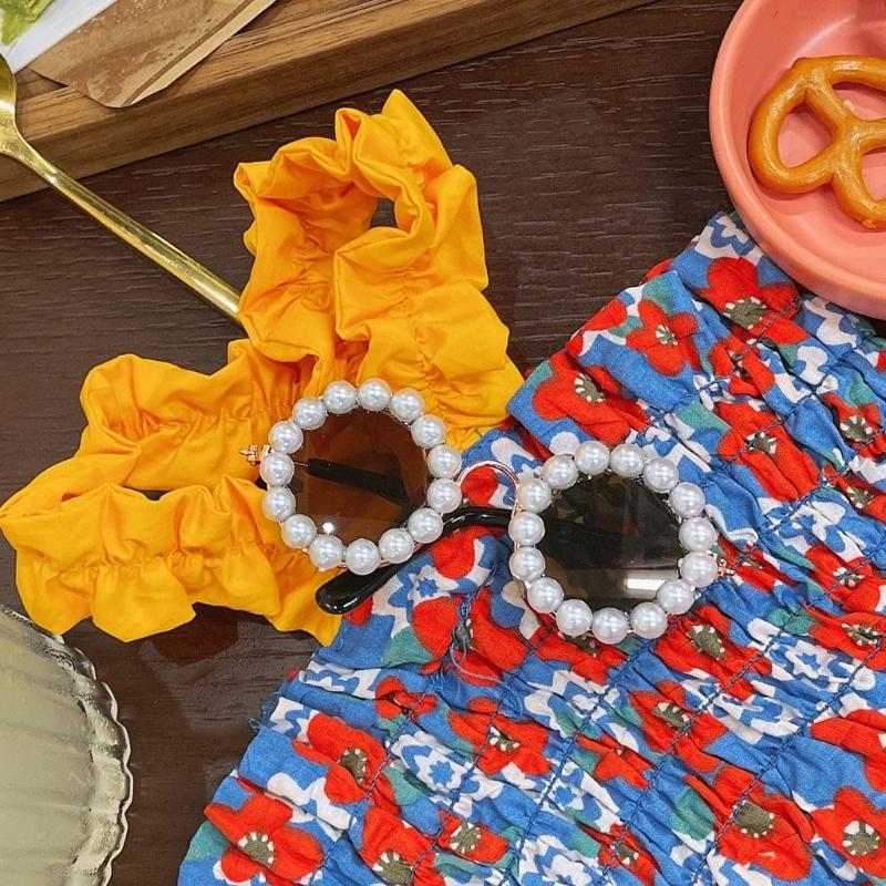 Dogs Sunglasses Small Breeds Dogs Goggles- UV Protection Eye Wear Windproof Anti-Fog Pet Glasses for Small Dogs Cat