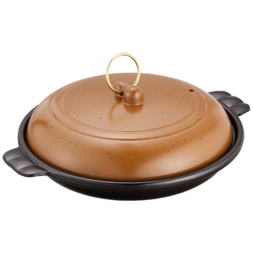 Endo Shoji Yamato Ceramic Pot, 16cm, Aluminum, Made in Japan, QTU07016