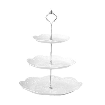 Supporto per Frutta Secca, Supporto per Dolci, Set da Dessert, Alzata per Torte, Supporto per Frutta in Plastica