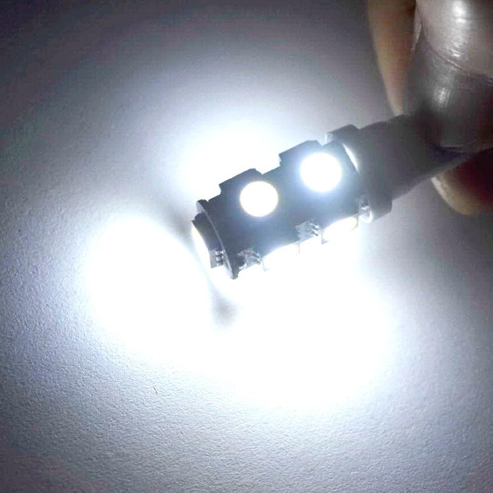 T10 W5W 5050 5SMD White Interior Lights LED Car Light Wedge Reading Lamp Bulbs Super Bright DC 12V