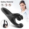 Penis Delay Trainer Exerciser Glans Stimulater Massager Mens Vibrator Male Masturbator Equipment Sex Toys Adult Goods For Men