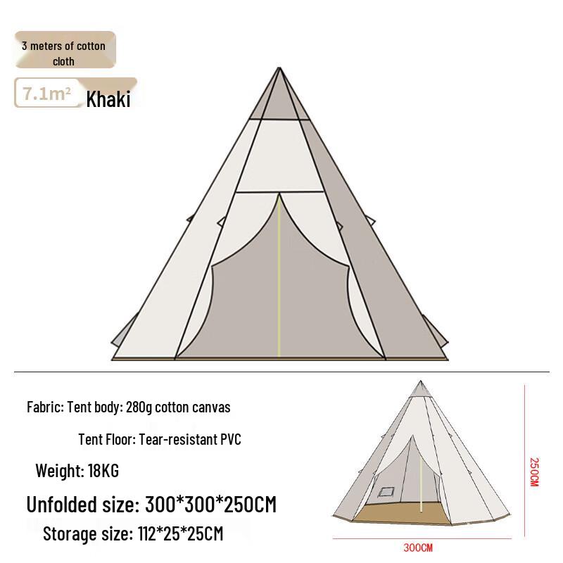 Bin Xun Teepee Style Outdoor Camping Tent