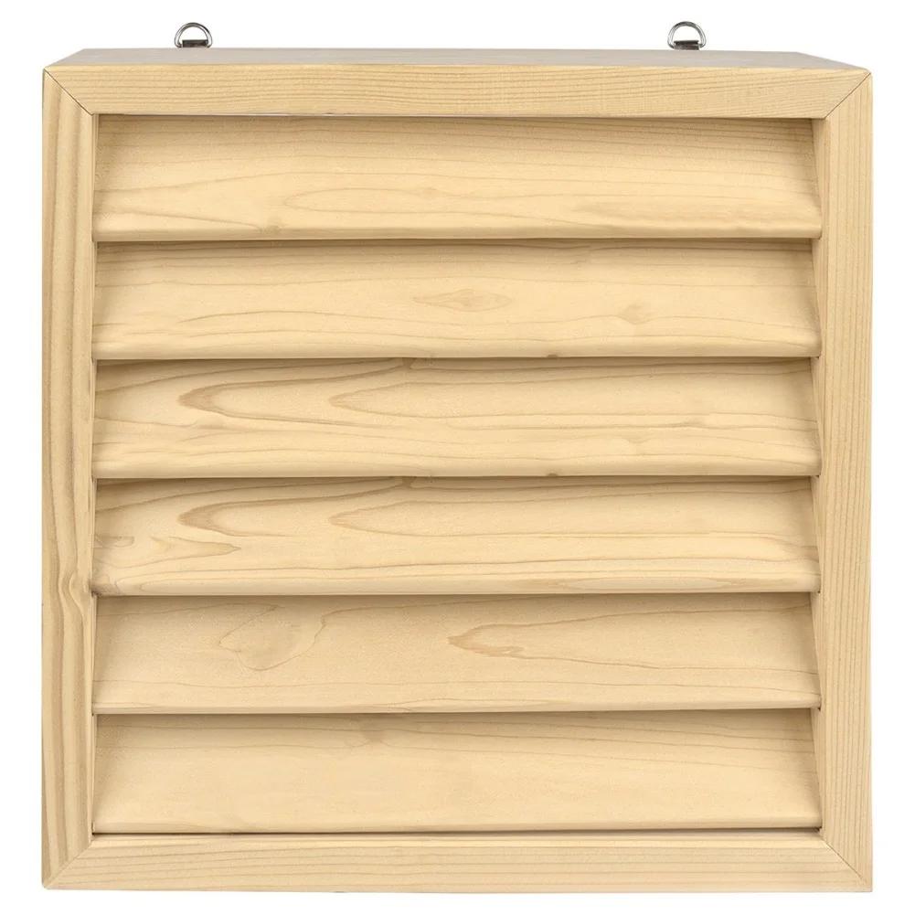 1PC Wooden Lamp Shade For Sauna Room Lamp Shade 28x22cm Long-lasting Wooden Light Shades Effortless Installation Heat Resistance