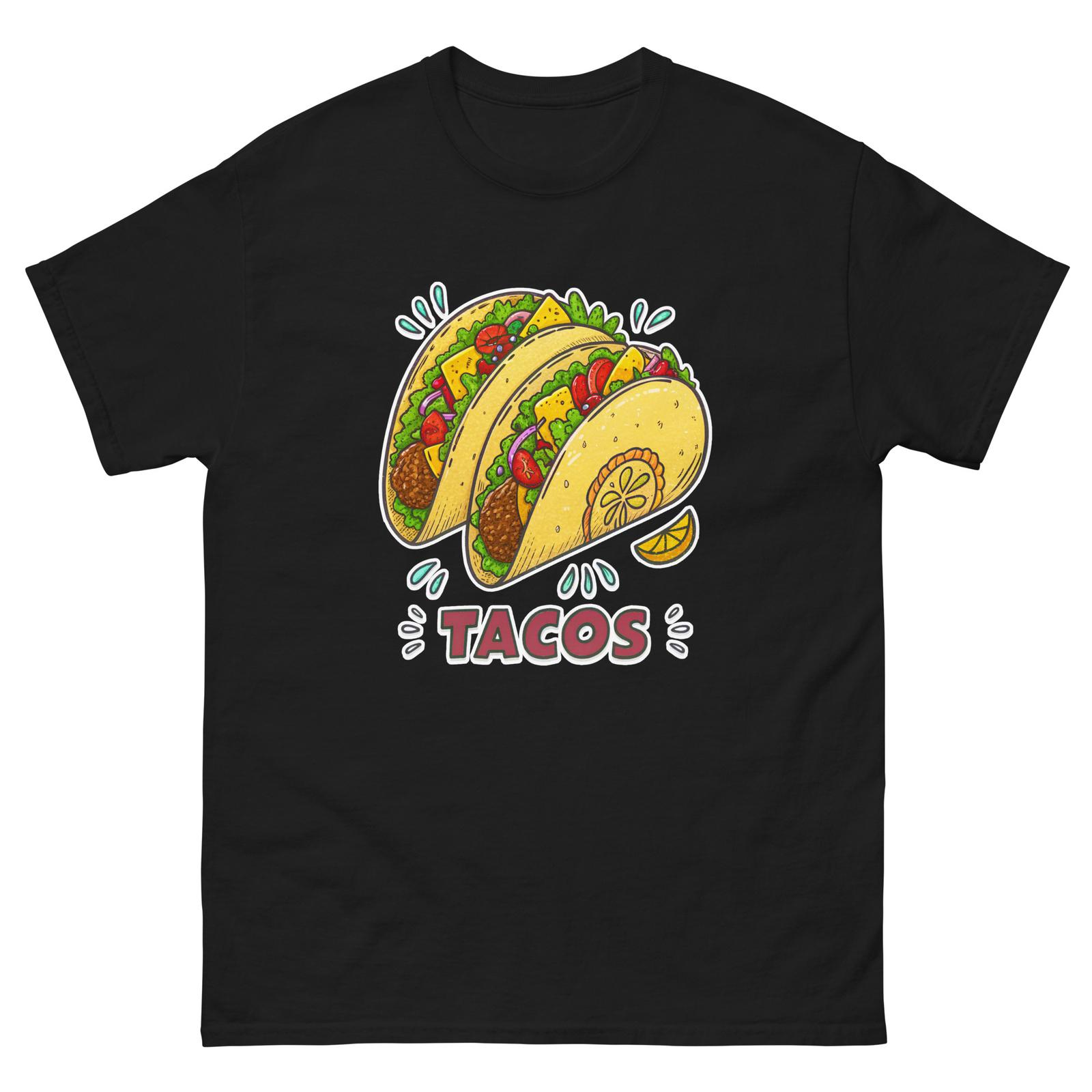 Tacos Carnival Fair Amusement Park T-Shirt M