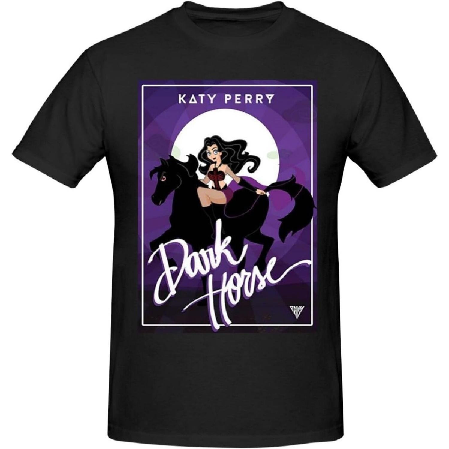 

Чоловіча футболка ARKJONVH з візерунком Katy Music Perry, виготовлена зі 100% бавовни, дихаюча та еластична, для повсякденного носіння(2) XXXXXL різнокольоровий