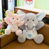 Super Cute Baby Elephant Plush Toys for Children Sleeping Pillows for Girls Bedroom Ornaments for Claw Grabbing Machine