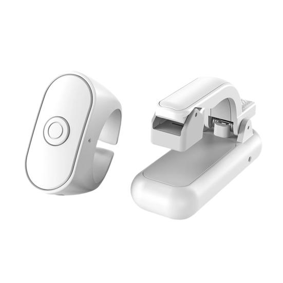 Bluetooth-compatible Remote Control Scrolling Ring APP Page Turner Wireless Phones Tablets Camera Shutter Short