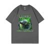 Italian Brainrot Glorbo Fruttodrillo T Shirts Watermelon Crocodile Funny Meme Tshirts Summer Unisexs Women Fashion Oversized Tops