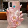 For Honor 9X Lite JSN-L21 JSN-L22 JSN-L23 Case Clear Fashion Butterfly Flowers Soft TPU Silicon Cover Honor 9XLite Phone Casing