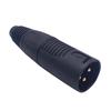 Wearproof 3Pin XLR Connector 3 Pin Male Female Jack Plug for E-bike Audio Cable XLR Audio Adapter Plug