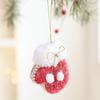 Plush Fabric Hanging Decoration Mini Mini Shoes Ornament Christmas Tree Pendant  Festive Home Decor