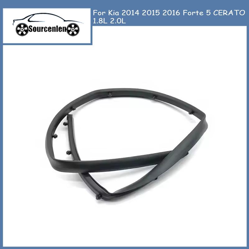 Совершенно новый 86357A7000 86357-A7000 Сборочный элемент накладки переднего бампера для Kia 2014 2015 2016 Forte5 CERATO 1.8L 2.0L
