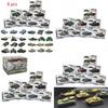 8pcs 4d 172 Assemble Tank 4d Plastic Model Kit The Battle Chariot Toy Series