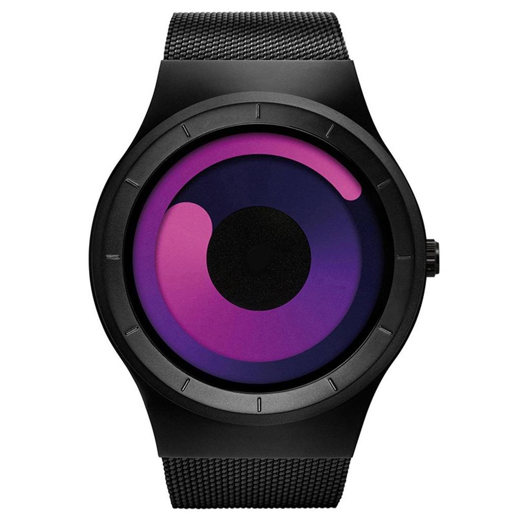 New Concept Fashion Watch for Men Waterproof Starry Sky Swirl Element Dial Sports Mens Watches Business Quartz Wristwatch Clock