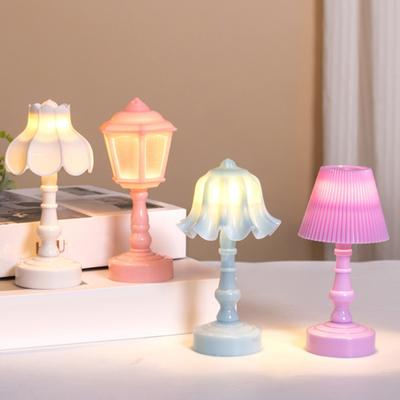 Night Light Mini Flower Shape Soft Glow Warm Light Desk Lamp with Adjustable Brightness Touch Control Portable Table Lamp