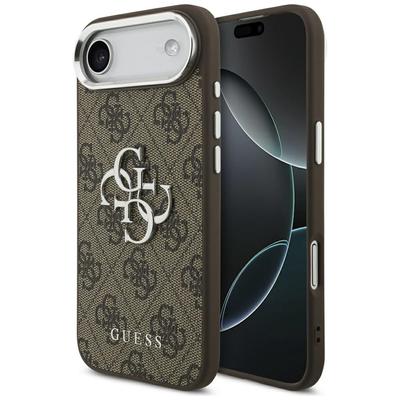 Guess 4G Big 4G Classic Logo Case for iPhone Air Brown Silver