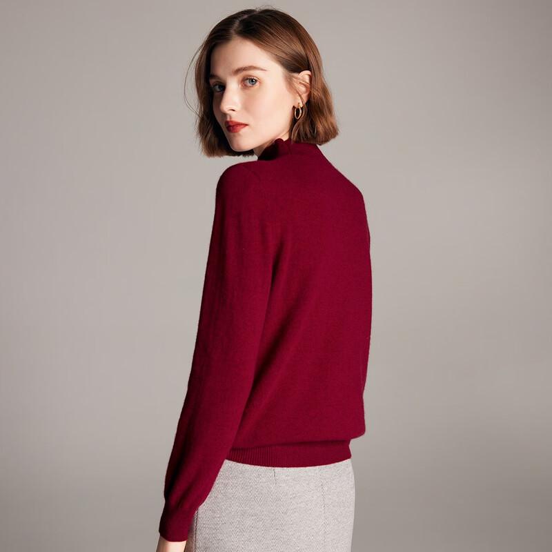 PALUOPO Women's Pure Cashmere Sweater