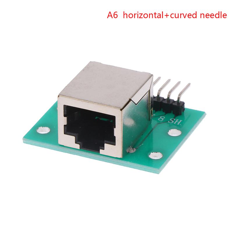1Pcs Rj45 Adapter Board To Xh2.54 Modular Ethernet Connector Adapter Network Interface + Breakout Board + Pin Header