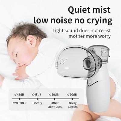 Portable Handheld Atomizer Medical Grade Electronic Atomizer for Children and Adults Ultrasonic Microgrid Household Atomizer