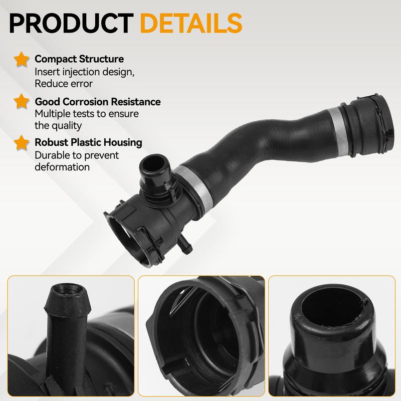 17127531579 Car Radiator Hose Upper Engine Coolant Water Pipe Fit For BMW E82 E88 125i 128i 130i E90 E91 E92 E92 325 328 330 Z4