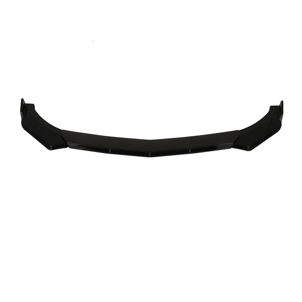 5Pcs Front Bumper Spoiler Splitter 110 to 140cm   Car Lip Body Kit for Modification